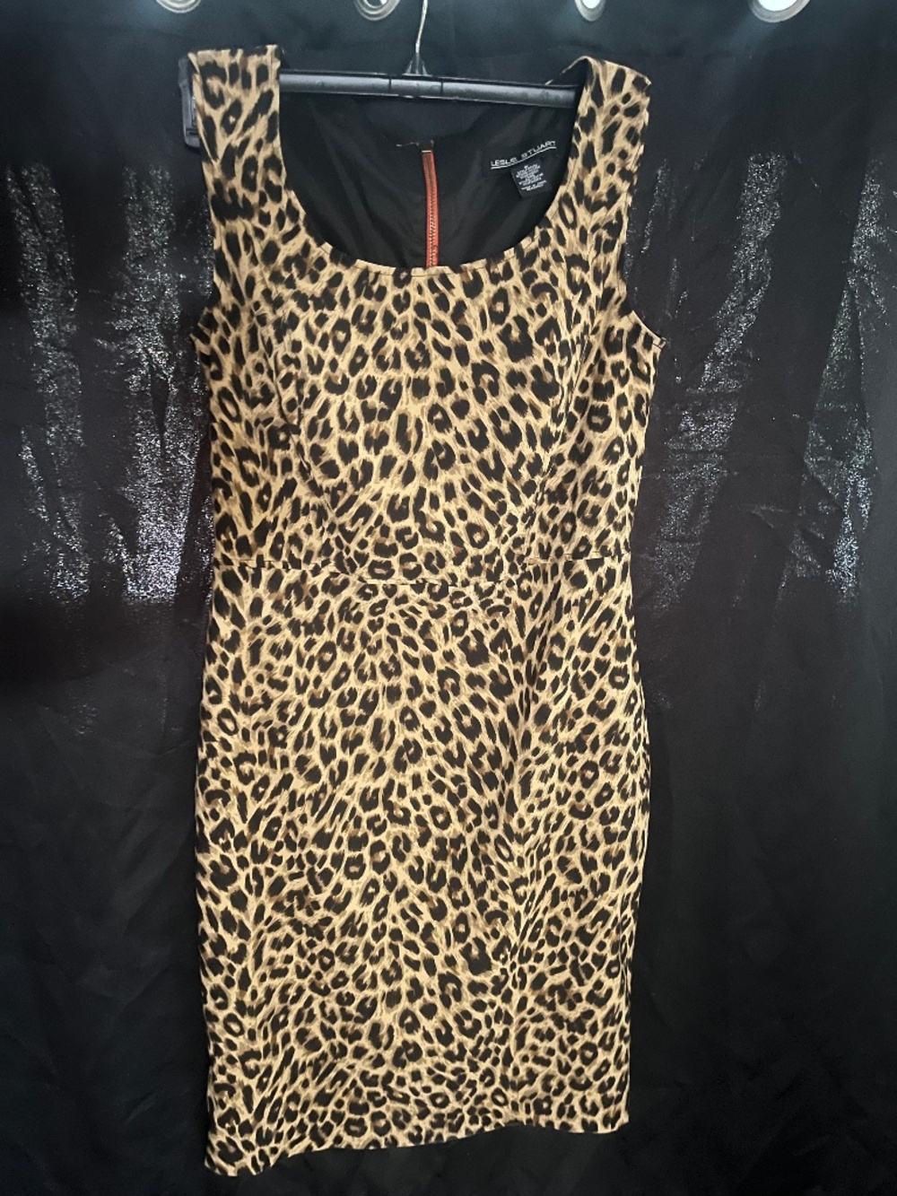 Leslie Stuart Leopard Mini-Dress | size 10